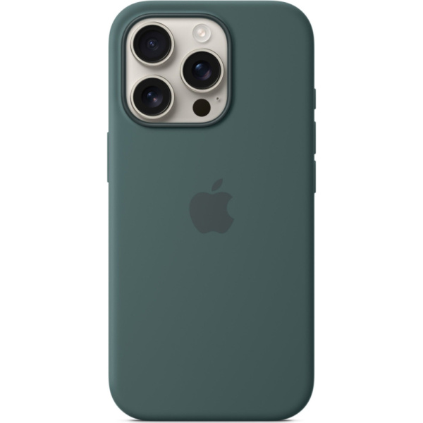Чехол Apple для iPhone 16 Pro Silicone с MagSafe зеленый 3