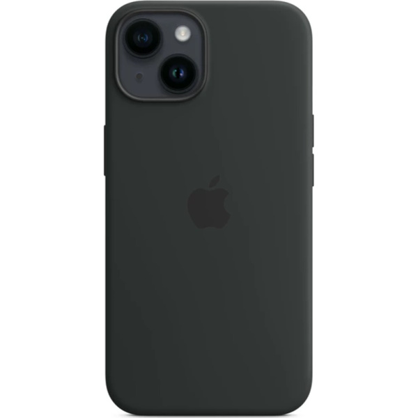 Чехол Apple для iPhone 14 Silicone с MagSafe черный 2